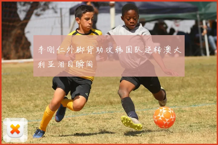 李刚仁外脚背助攻韩国队逆转澳大利亚泪目瞬间