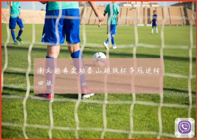 谢文能奔袭助泰山超级杯争冠逆转回放
